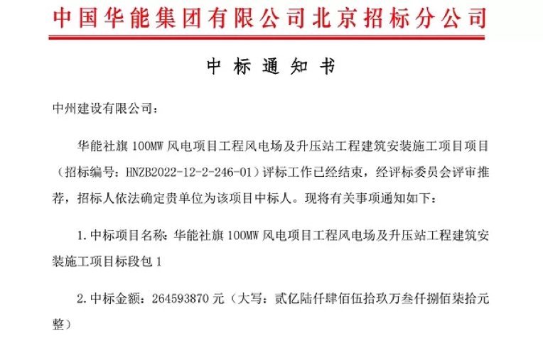 開局即決戰(zhàn) 起步即沖刺——中州建設(shè)有限公司新年中標(biāo)工作開門紅！